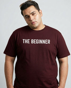 The Beginner Plus Size Men Premium Tee