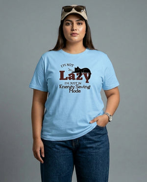 I'm Not Lazy Plus Size Women Premium Tee