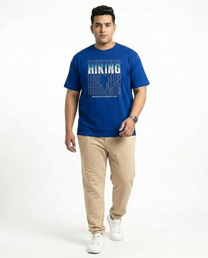 Hiking Plus Size Men Premium Tee