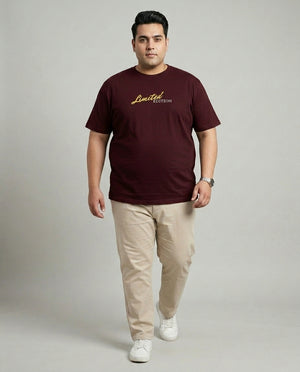 Limited Edition Plus Size Men Premium Tee