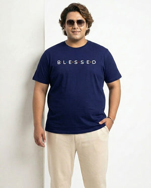 Blessed Plus Size Men Premium Tee
