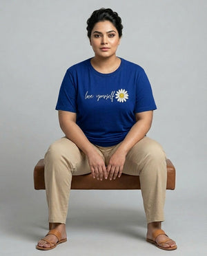 Love Yourself Plus Size Women Premium Tee