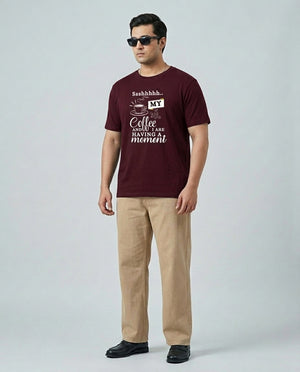 My Coffee Plus Size Men Premium Tee
