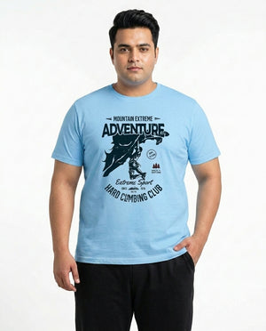 Mountain Extereme Adventure Plus Size Men Premium Tee