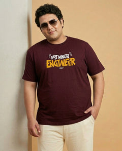 Last Minute Engineer Plus Size Men Premium Tee
