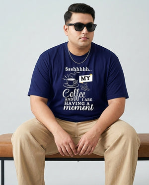My Coffee Plus Size Men Premium Tee