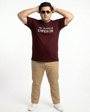 Fearless Emperor Plus Size Men Premium Tee