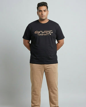 Expresso Yourself Plus Size Men Premium Tee