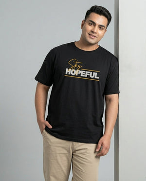 Stay Hopeful Plus Size Men Premium Tee