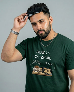 How To Catch me Plus Size Men Premium Tee