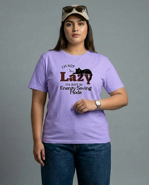 I'm Not Lazy Plus Size Women Premium Tee
