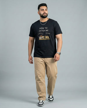 How To Catch me Plus Size Men Premium Tee