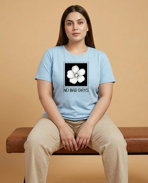No Bad Days Plus Size Women Premium Tee