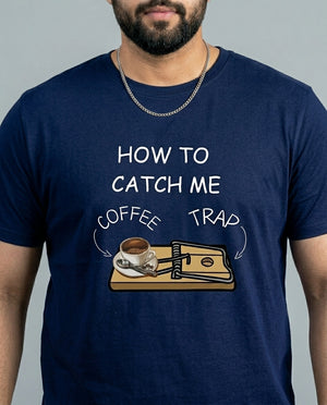 How To Catch me Plus Size Men Premium Tee
