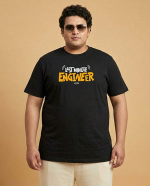 Last Minute Engineer Plus Size Men Premium Tee