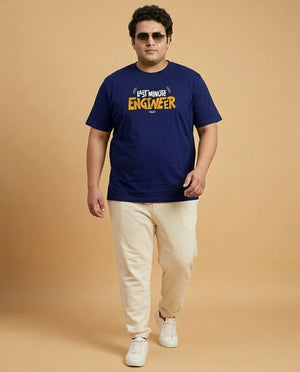 Last Minute Engineer Plus Size Men Premium Tee