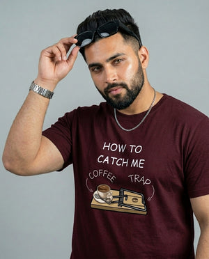 How To Catch me Plus Size Men Premium Tee