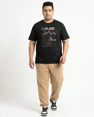 Life Is An Adventure Plus Size Men Premium Tee