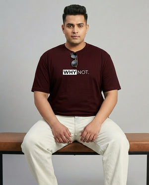Why Not Plus Size Men Premium Tee