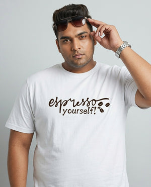 Expresso Yourself Plus Size Men Premium Tee
