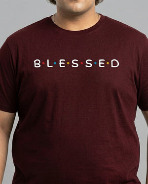 Blessed Plus Size Men Premium Tee