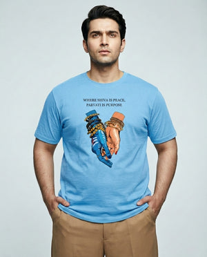 Where Shiva is peace Plus Size Men Premium Tee