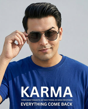 Karma Plus Size Men Premium Tee