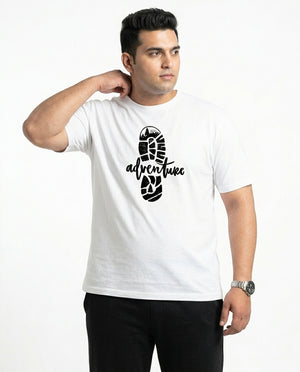 Adventure Plus Size Men Premium Tee