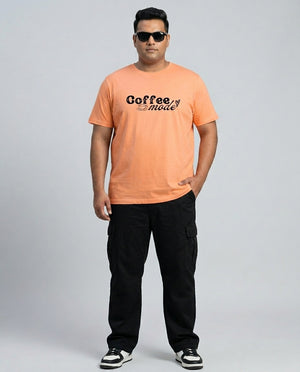 Coffee Mode Plus Size Men Premium Tee