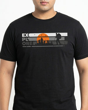 The Great Outdoor Plus Size Men Premium Tee