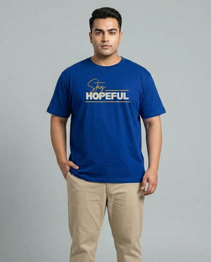 Stay Hopeful Plus Size Men Premium Tee