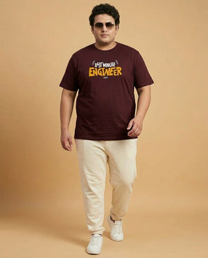 Last Minute Engineer Plus Size Men Premium Tee