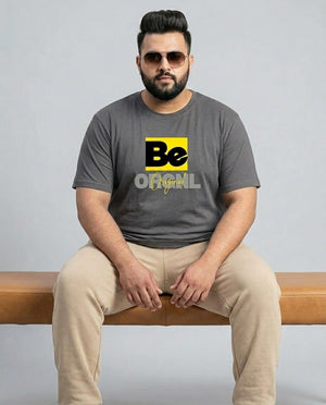 Be Original Plus Size Men Premium Tee