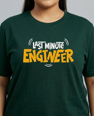 Last Minute Engineer Plus Size Women Premium Tee