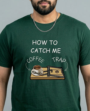 How To Catch me Plus Size Men Premium Tee