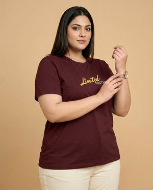 Limited Edition Plus Size Women Premium Tee