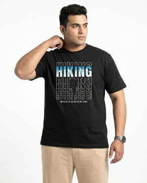 Hiking Plus Size Men Premium Tee