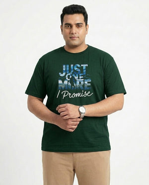 just one more i promise Plus Size Men Premium Tee