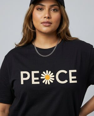 Peace Plus Size Women Premium Tee