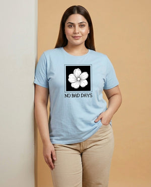 No Bad Days Plus Size Women Premium Tee