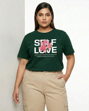 Self Love Plus Size Women Premium Tee