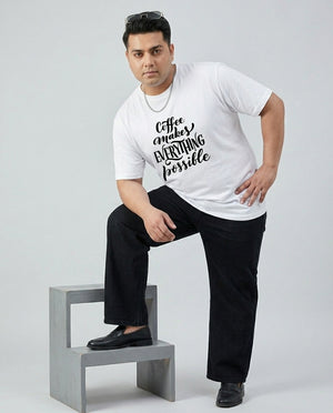 Coffee Makes Every things Plus Size Men Premium Tee