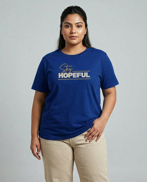 Stay Hopeful Plus Size Women Premium Tee