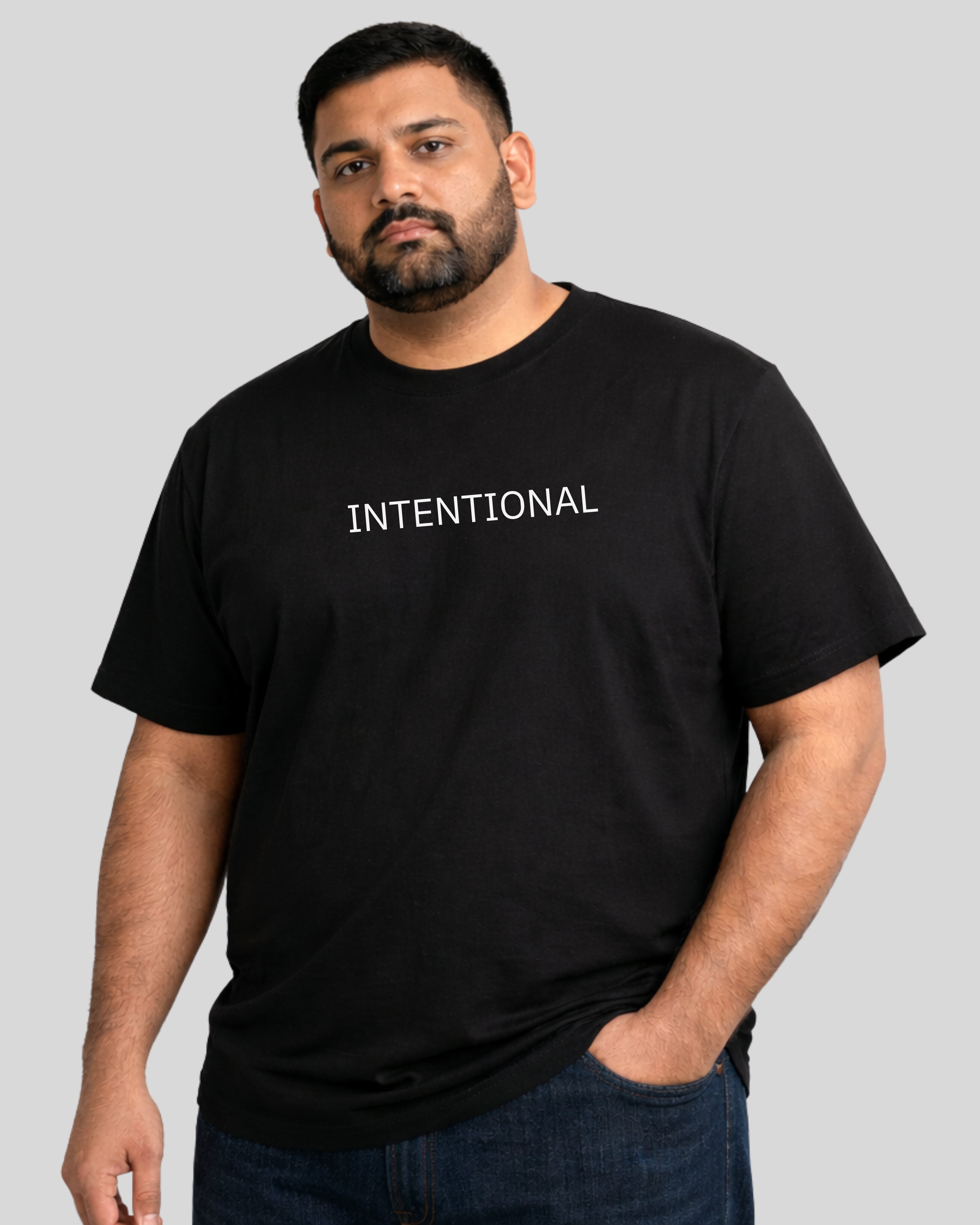 Intentional T-Shirt — Every Detail Designed with Purpose