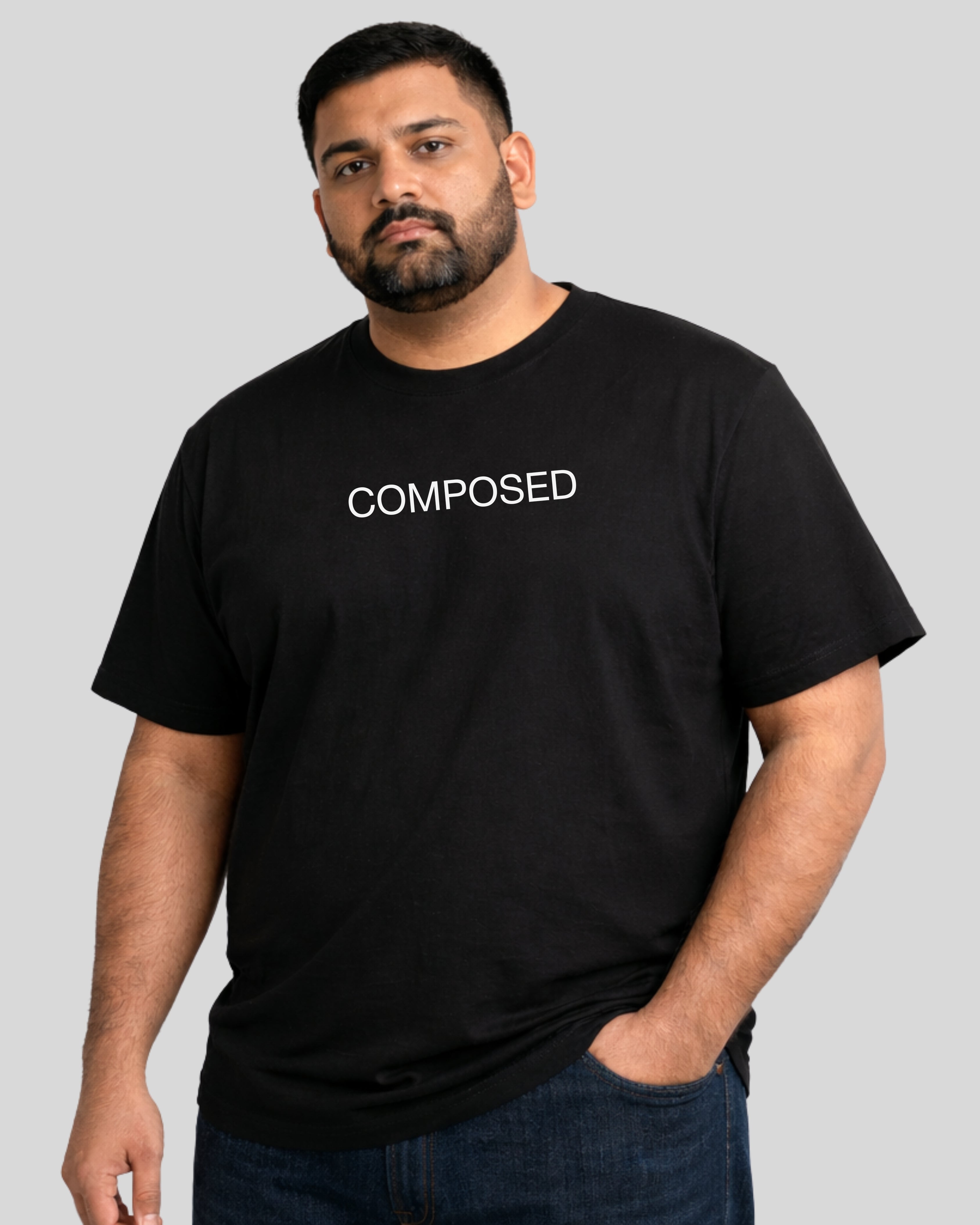 Composed T-Shirt — Minimal Look, Maximum Presence
