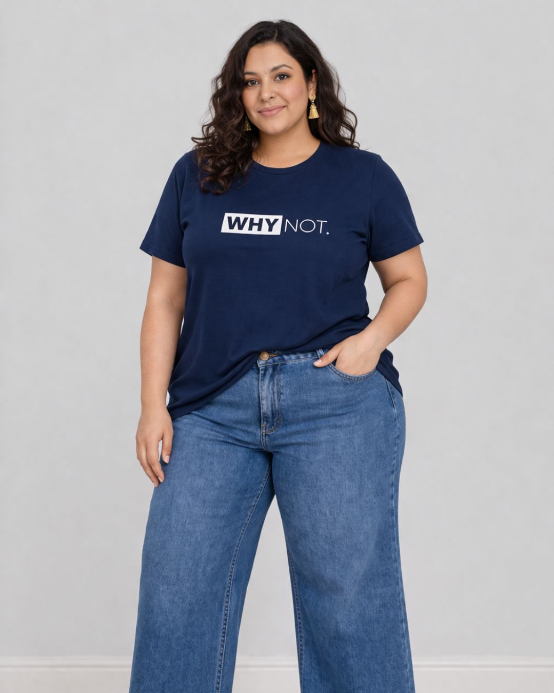 Why Not Plus Size Women Premium Tee