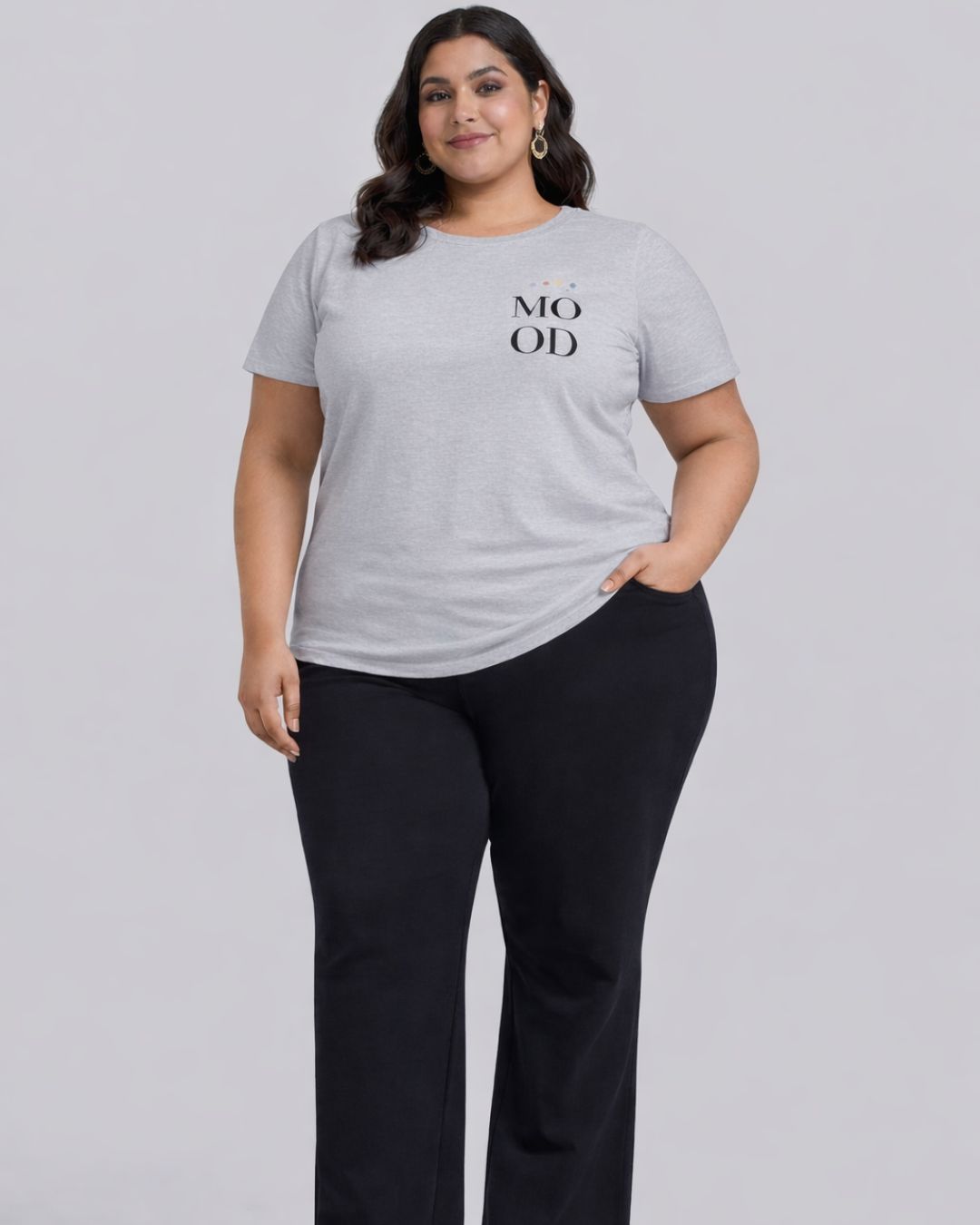 Mood Plus Size Women Premium Tee