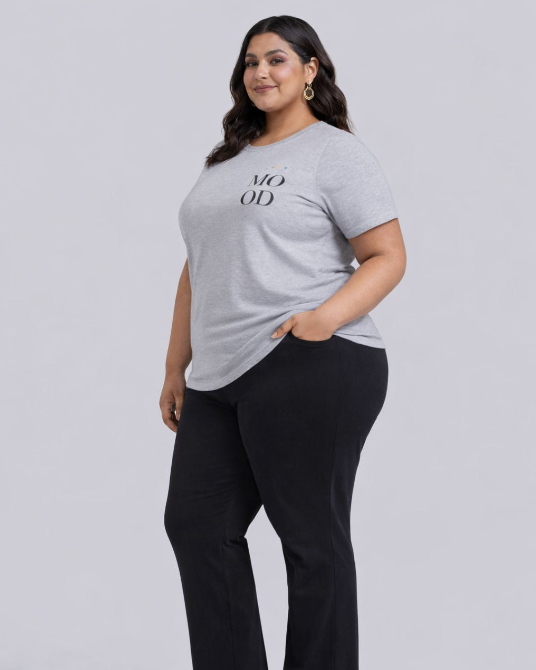 Mood Plus Size Women Premium Tee