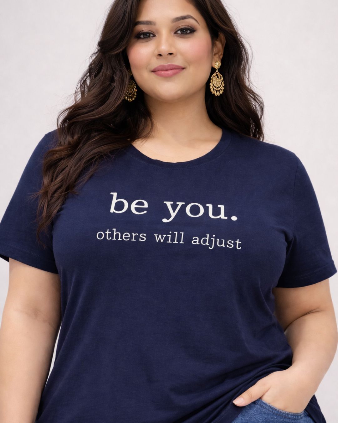 Be You Plus Size Women Premium Tee