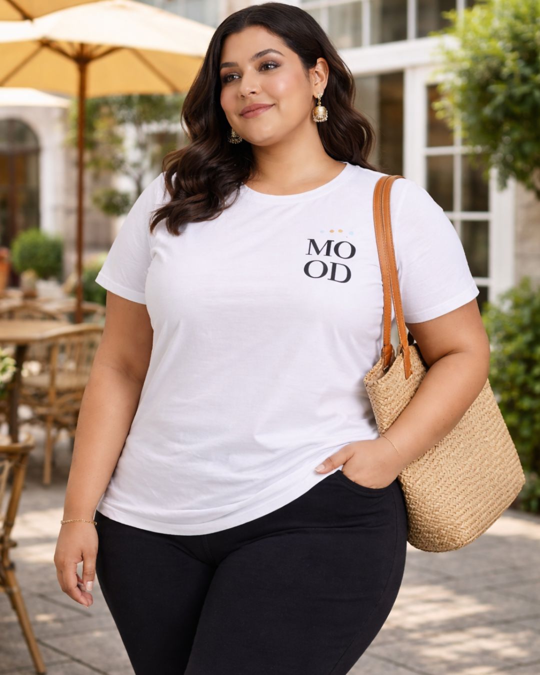Mood Plus Size Women Premium Tee